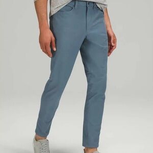 lululemon athletica Blue Chinos with Tapered Fit